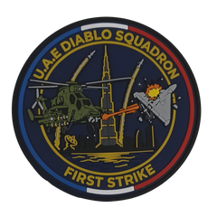 Custom logo patch with detailed color and lettering