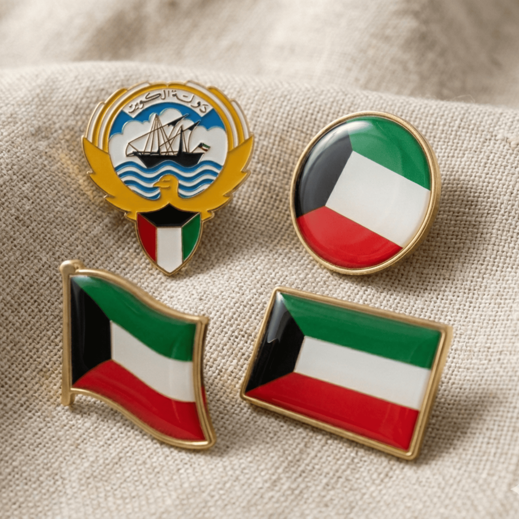 pin badges in kuwait