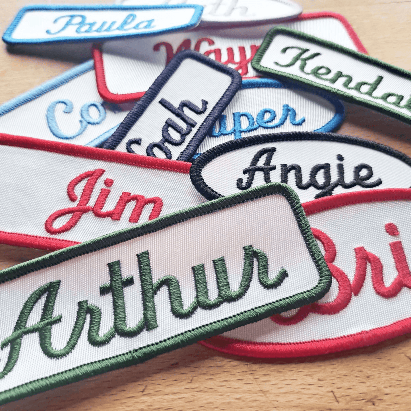 custom embroidered patches