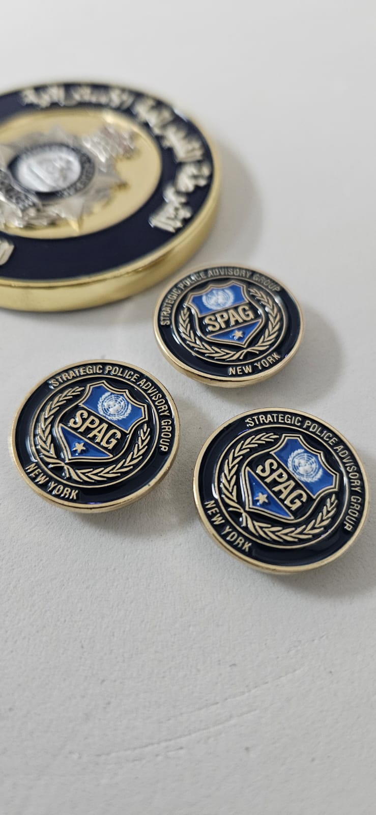 Pin badges for military