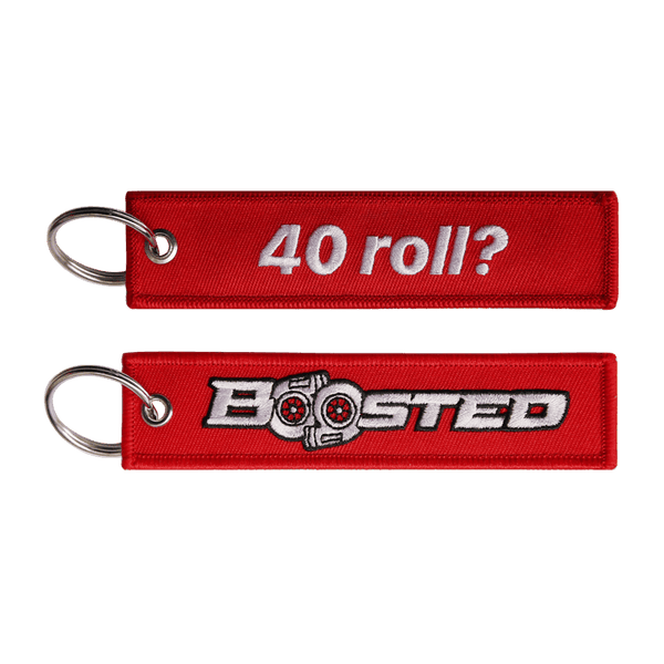 embroidered keychain