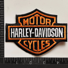 Close-up of custom patch stitching and edge detail