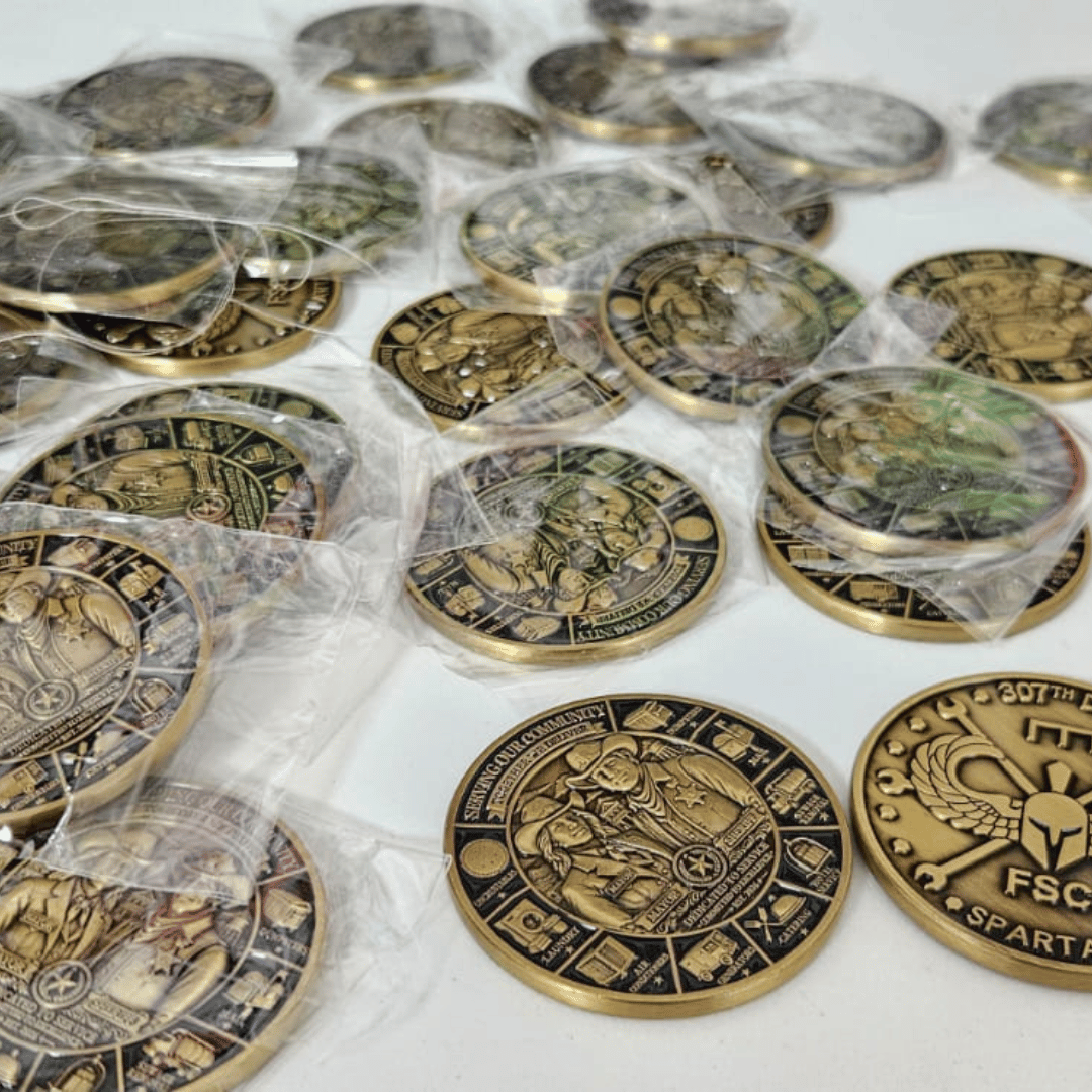 metal coins ae