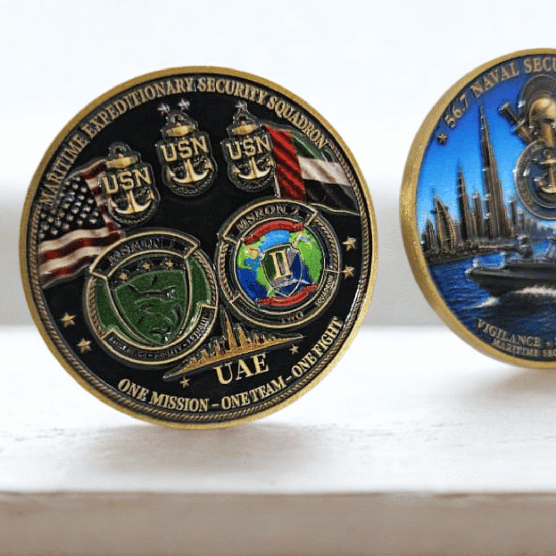 Custom coins in UAE