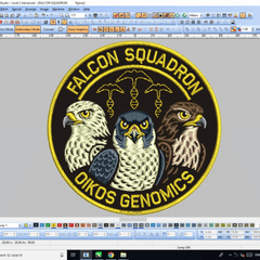 Custom patches made for uniforms jackets hats and bags