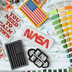 iron on embroidered patches