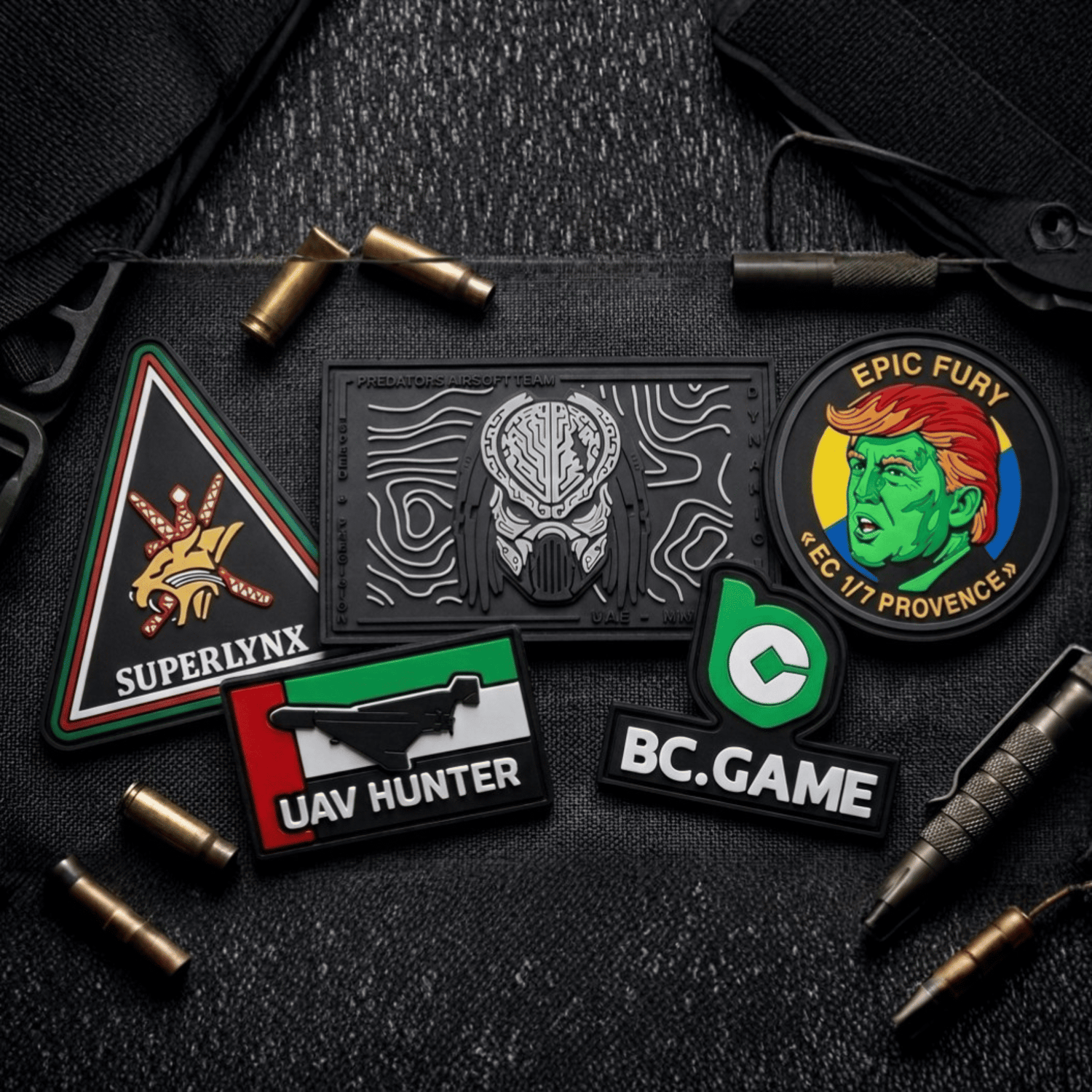 Custom embroidered patches UAE