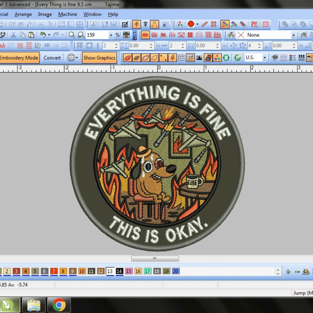 custom digitizing