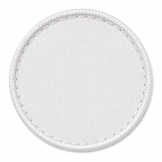 Back of a sew-on custom patch